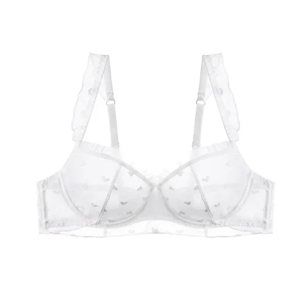 Polka dot lace bra - Image 5